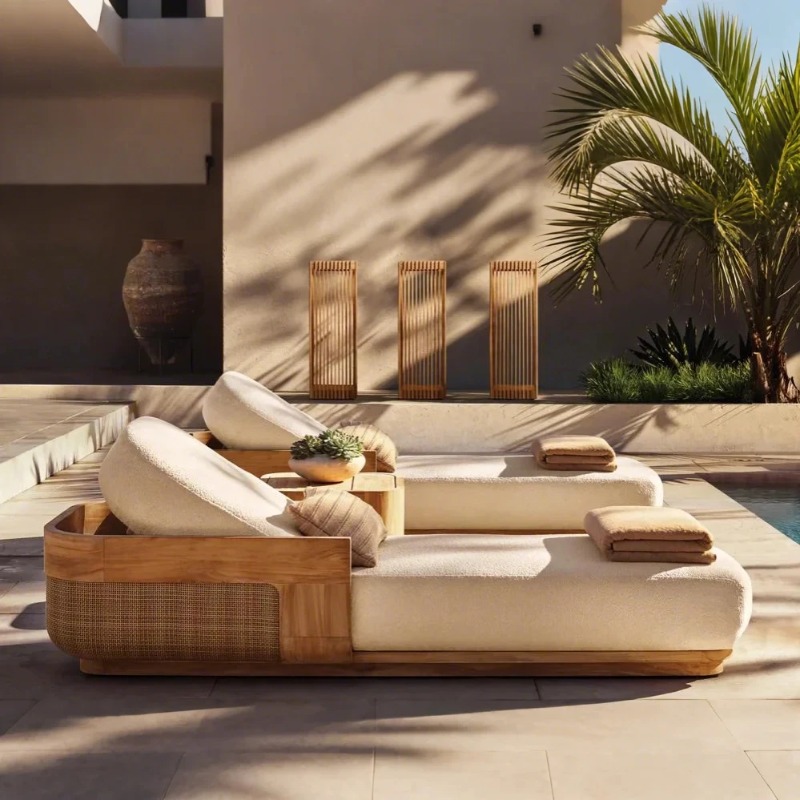 Outdoor Daybed Sofa - Комплект шезлонгов и кушеток Sun Beach