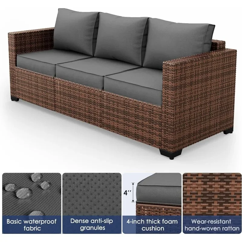 Outdoor Furniture And Fire Pit - Набор мебели со столом для костра,