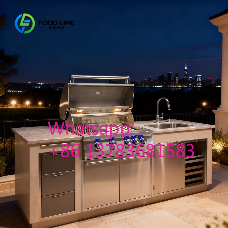 Outdoor Furniture Kitchener - Комплект мебели для уличной кухни премиум-класса: