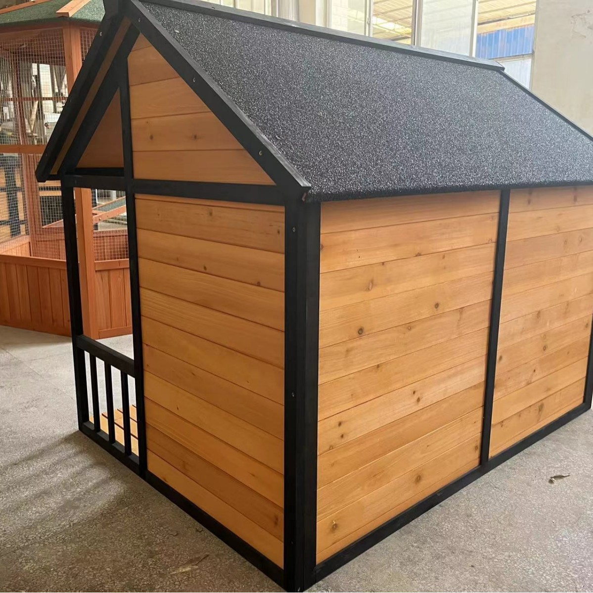 Outdoor Furniture Yellow - Желтый однотонный узор, уличный домик для