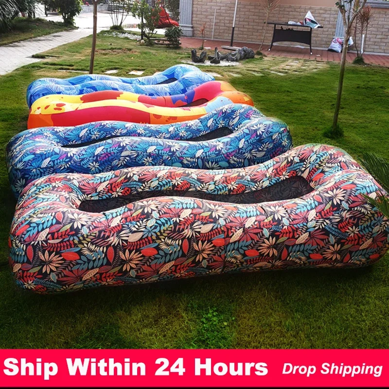 Outdoor Daybed Sofa - Надувной диван-кровать для сна, двойной матрас,