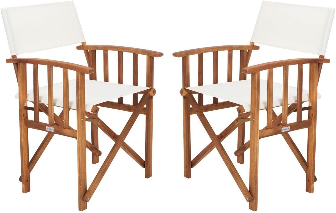 Outdoor Furniture Wooden - Высокие складные режиссерские стулья (комплект из