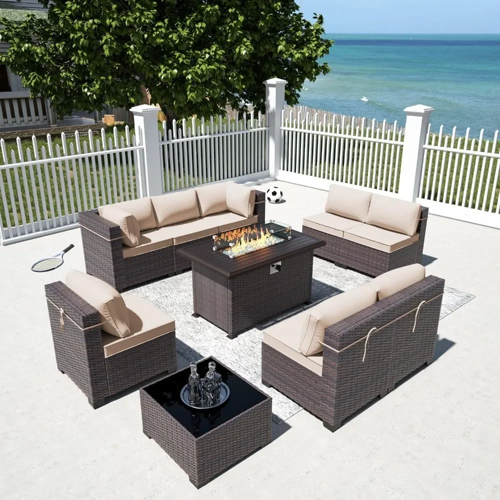 -Набор мебели для патио со сто – обзор и цена Outdoor Furniture With Fire Pit