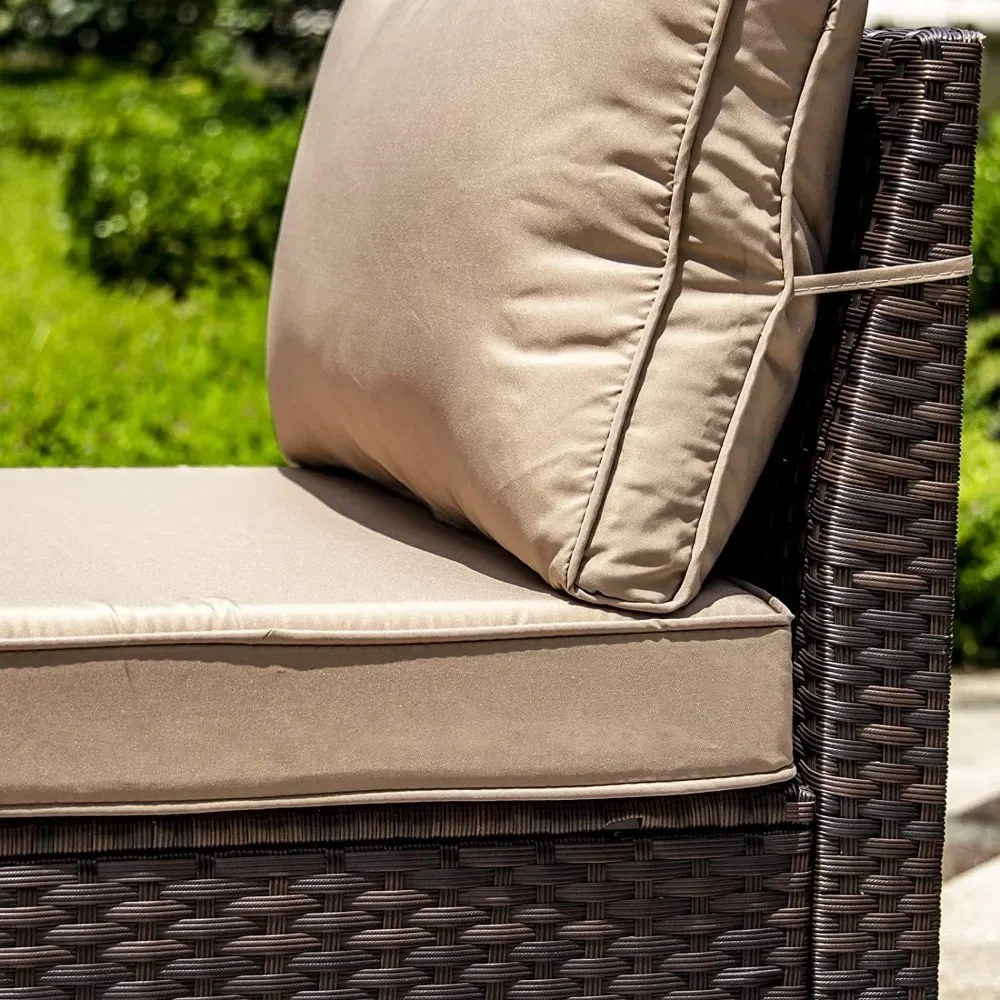 -Набор мебели для патио со сто – обзор и цена Outdoor Furniture With Fire Pit