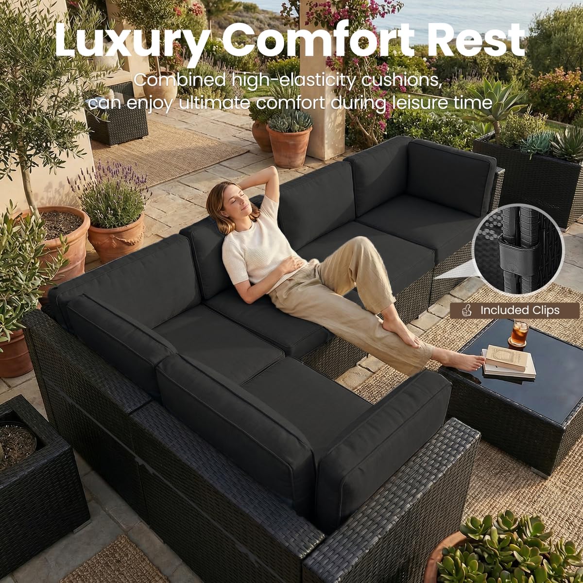 Комплект садовой мебели из 8 п – обзор и цена Outdoor Furniture With Fire Pit