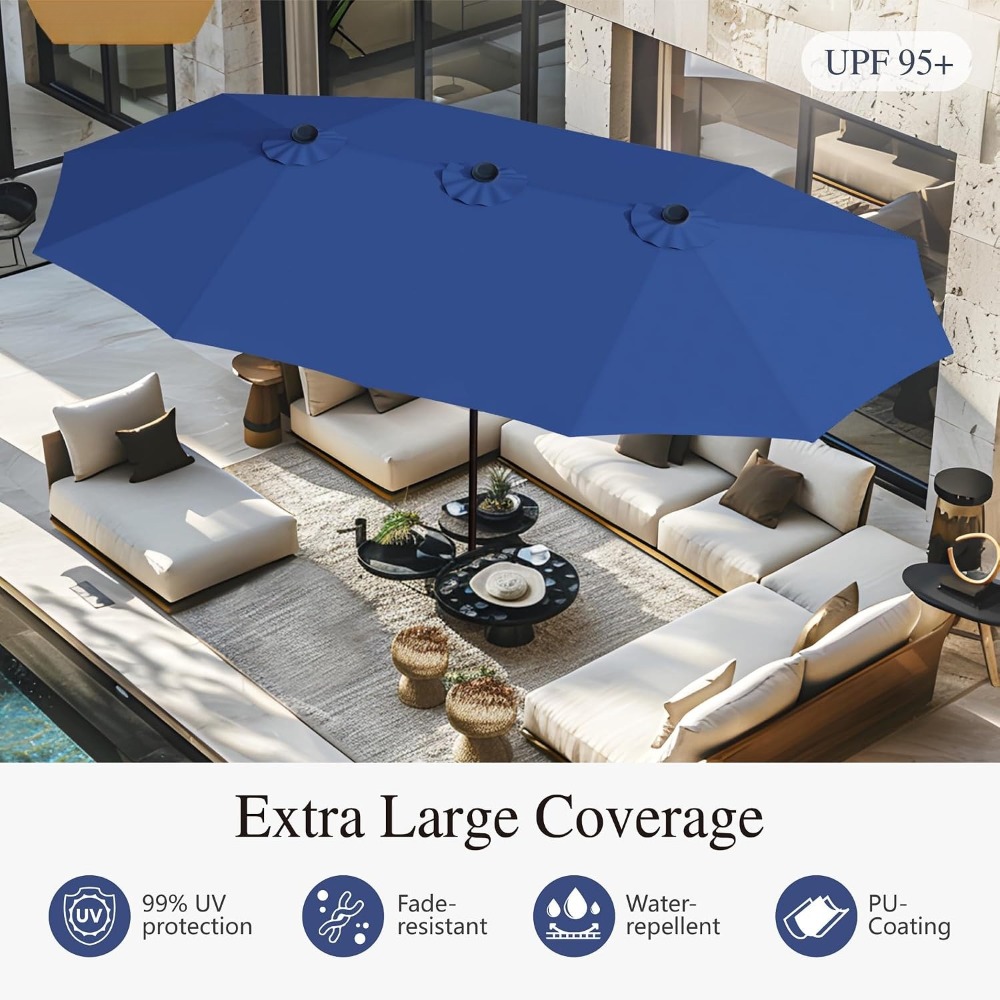 Зонт для патио прямоугольный,  – обзор и цена Outdoor Furniture Umbrella