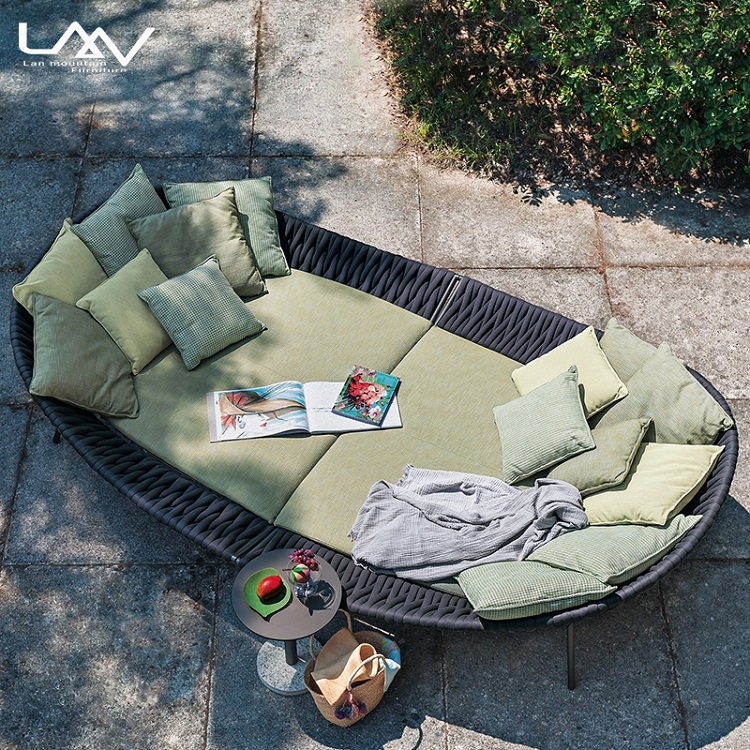 Современная уличная плетеная к – обзор и цена Outdoor Daybed Sofa