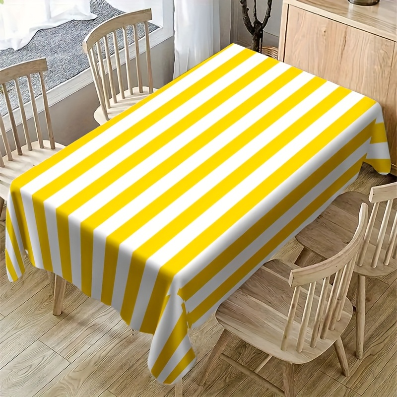 Желто-белая полосатая скатерть – обзор и цена Outdoor Furniture Yellow