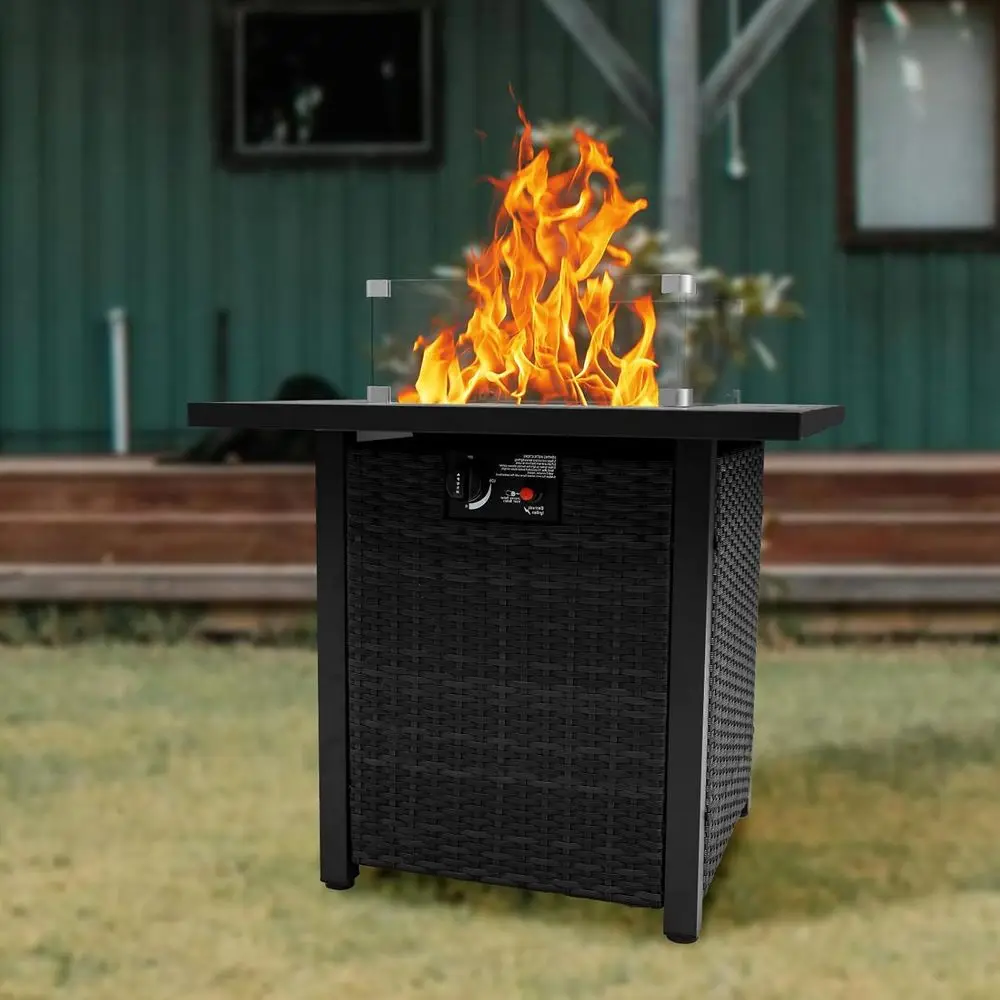 Плетеная мебель для патио, ком – обзор и цена Outdoor Furniture With Fire Pit
