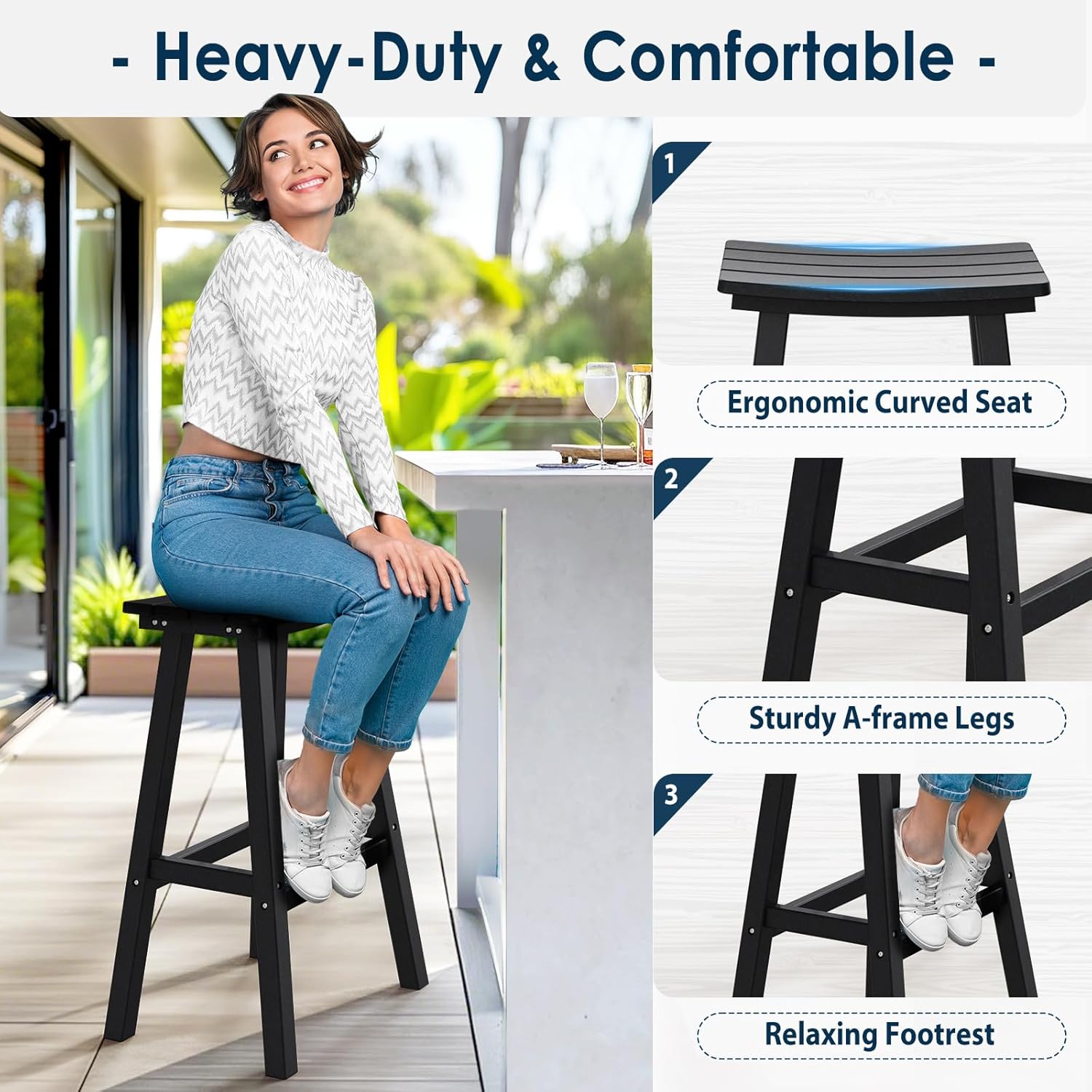 Набор из 2 уличных барных стул – обзор и цена Outdoor Furniture Kitchener