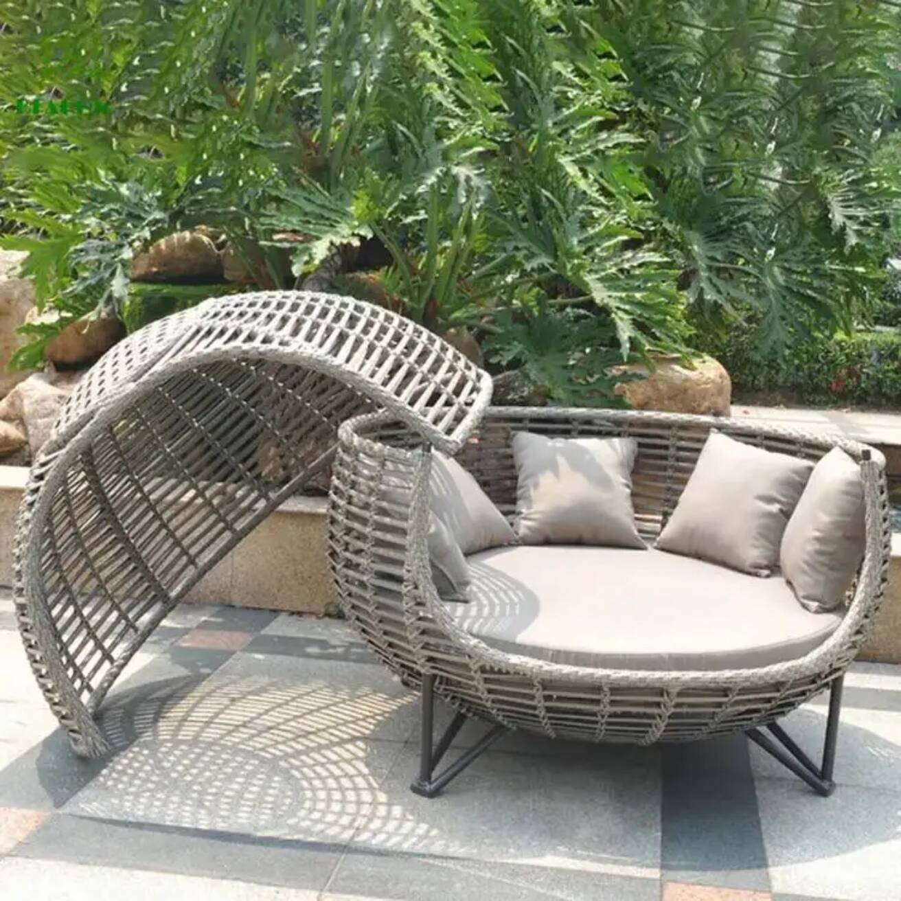 Садовая кушетка-шезлонг Nordic – обзор и цена Outdoor Daybed Sofa