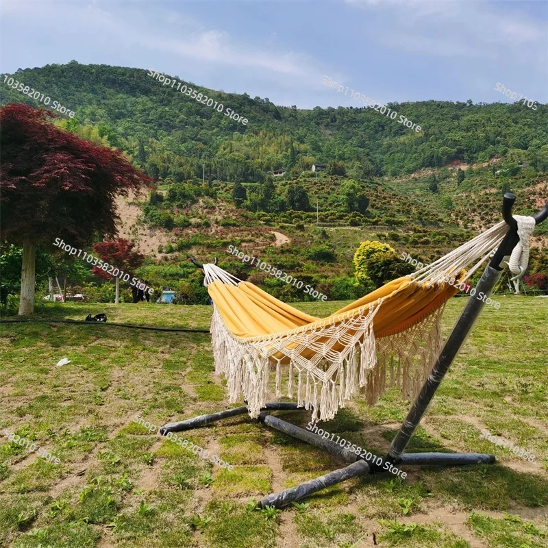Минималистичный желтый гамак с – обзор и цена Outdoor Furniture Yellow