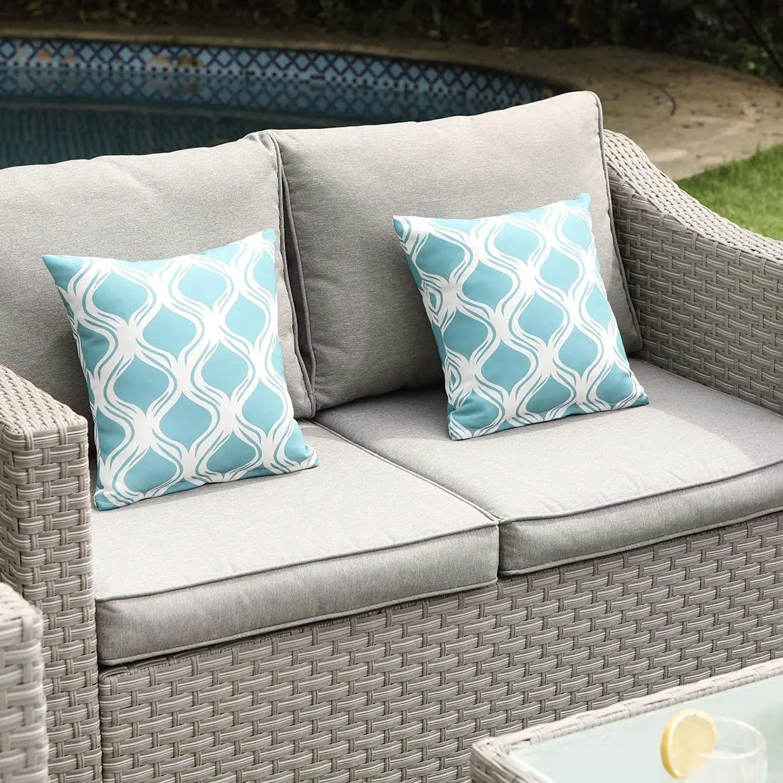 -Уличная мебель, 5-компонентны – обзор и цена Outdoor Furniture And Fire Pit