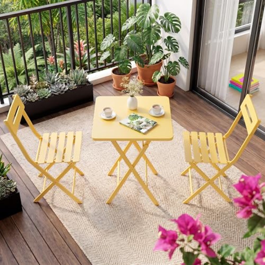 Комплект из 3 предметов для би – обзор и цена Outdoor Furniture Yellow